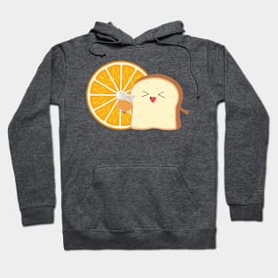 Toast loves orange juice Hoodie